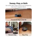 Vexilar W9 Robot Vacuum Cleaner with Mop, 8000Pa Robotic Vacuum with LiDAR Navigation, 15 No-Go Zones, 150Min Max Runtime, App Control, 3-in-1 Sweep and Mop Robot for Pet Hair, Carpet and Hard Floors image 3