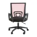 Interiors by Premier Office Chair with Arms Frazer Mesh Black/Pink image 2