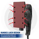 WORKPRO Sanding Sheet Set 100 Pieces Sandpaper Velcro Grit 40/60/80/120, 8 Holes, Accessories for Multi Sander, Orbital Sander, for Wood, Metal and Paint image 4