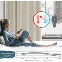 PONY DANCE Rideaux occultants avec œillets, lot de 2 panneaux, W140 x L145 cm (W55 x L57 pouces), beige clair image 1