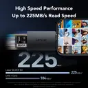 Lexar 128GB SD Card Silver, Up To 205MB/s Read, 140MB/s Write, SDXC UHS-I Memory Card, Class 10, U3, V30, SD Card For Professional Photographers, Videographers, Enthusiasts image 1