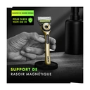 Gillette Labs Rasoir rechargeable or H+1 socle image 5