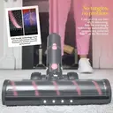 Swan TV's Queen of Clean Cordless Anti-Tangle Vacuum Cleaner, 22.2V, 2 Speed Settings, Pet Tool - Pink, SC15827QOC image 5