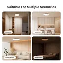 Yeelight 12 Zoll runde Mercury intelligente Deckenleuchte C300 – App- und Sprachsteuerung, dimmbare LED, einstellbare Farbtemperatur, moderne flache Deckenmontage für Wohnzimmer und Schlafzimmer, kompatibel mit Alexa, Google Home, SmartThings, Mijia image 7