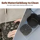 Joyami Friteuse sans huile avec écran tactile 100+ Programmes et 8 modes automatiques 1700 W - 5,7L  image 7