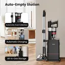 ochama Self-Cleaning Vacuum Cleaner, Cordless Handheld Vacuum, 350W Strong Suction, 28kPa, 35-Minute Runtime, 180° Flat Recline, Visible Green Light, 5-Layer Filtration, Household Vacuum image 2