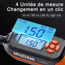 MoveCrab Clé dynamométrique numérique 3/8” avec douille magnétique pour bougies d'allumage et rallonge à joint universel pour voiture et moto image 6