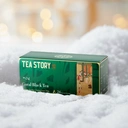 Tea Story Coral Black Teabag [Antioxidant Boost] ECOCERT Organic Detox Blend, Morning Energy 24 Tea Bags ×2g image 1