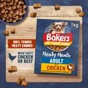 Bakers Meaty Meals Chicken Dry Dog Food 2.7kg image 6