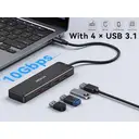 Mokin Hub USB C vers 4 x USB  3.1 - Noir image 7