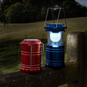 Status Camping Lantern LED Collapsible Assorted Colours - Red or Blue image 3