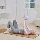 MISS LULU Good Nite Yoga Matte, tapis en liège antidérapant, tapis de yoga, de gymnastique, de sport, de fitness, d’entraînement, 183 x 61 x 0,6 cm, tapis en liège durable (marron/noir) image 7