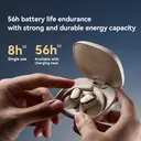 Sanag C16S Écouteurs open-ear Bluetooth avec commandes tactiles, réduction du bruit et fonction de localisation et résistance à l’eau - Noir image 6