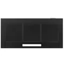 CIARRA Hotte murale noir mat, débit d'air 370 m³/h, classe énergétique A++, évacuation et recyclage, 3 vitesses - 90 cm image 2