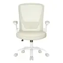 Ochama x SONGMICS Chaise de bureau ergonomique, fauteuil pivotant avec dossier, soutien lombaire et appui-tête, fonction bascule, assise large de 53 cm, beige image 0