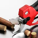 Flora Guard Taille-branches sans fil électrique 25 mm – 2 batteries de 3000 mAh et chargeur 1 A, diamètre de coupe 25 mm, pour branches et arbres image 2