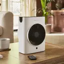 Morphy Richards HeatFlux 2kW Upright Fan Heater with Remote Control – White, 825200 image 3