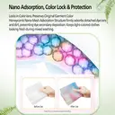 GREPOWER Lingettes anti-décoloration écologiques à forte absorption - 40 pièces image 4