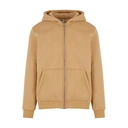 URBAN CLASSICS Sweat à capuche zippé Sherpa Union Beige XL image 0