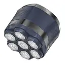 Komingdon [Electric Bald Clipper] Cordless 6D Men's Electric Bald Head Clipper with LED Display - 6 Floating Blades, Rechargeable, Perfect for Short Hair & Travel bule image 8