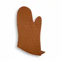 Dexam Single Oven Glove Love Colour 100% Cotton Terracotta image 0