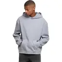 URBAN CLASSICS Sweat à capuche oversize en polaire brossée gris - Taille L image 1