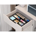 Senhoglb Plateau organisateur en maille pour tiroir - Noir - Vente d’année nouvelle - Sélection cadeaux image 4