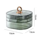 Boîte de Rangement pour Bijoux JORDAN&JUDY Grande Capacité à Compartiments Multiples pour Boucles d’Oreilles, Colliers, Bagues et Montres – Vert image 1