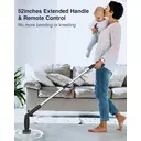 Leebein Electric Cleaning Brush， Spin Scrubber with 8 Interchangeable Brush Heads， Adjustable Extension Handle & 2 Rotation Speeds for Bathroom/Kitchen/Car, New Year Sale , Top gift picks image 2