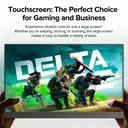 UPERFECT 15.6" Touchscreen Portable Monitors for Laptop 1080P Mobile Monitor with Mini HDTV/USB-C External Monitors for Laptop/Phone/Game Console, VESA Mountable image 4