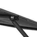 Outsunny Bain de Soleil 2 Places transat avec toit réglable appui-têtes et roulettes en acier et polyester dim. 200L x 137l x 138H cm gris foncé image 7