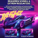 CRUA 32-inch randloze 1500R curved gamingmonitor | 2K QHD (2560×1440) 165Hz, Adaptive Sync, 100% sRGB-kleurweergave, 178° brede kijkhoek, HDMI/DisplayPort, VESA 100×100mm-bevestiging, Flicker-Free Low Blue Light, Geschikt voor EU/UK thuiswerkplekken, consolegaming en contentcreatie (Zwart) image 2