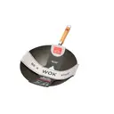 School of Wok 12"/30cm Pre-Seasoned Carbon Steel Wok image 1