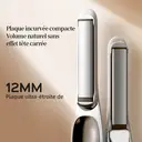 lena Pince lissante sans fil 12 mm plaque incurvée technologie de chauffage MCH volume haut de tête 150 g image 1