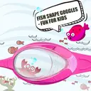 OutdoorMaster Kids Swim Goggles 2 Pack - Quick Adjustable Strap Swimming Goggles for Kids, Pink&Purple+Pink&Red image 3
