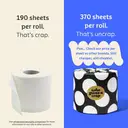 Who Gives A Crap Extra Soft Bamboo Toilet Tissue, 3-Ply, 1 Roll image 1