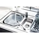 Addis Rectangular Washing Up Bowl - Light Grey image 3