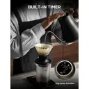 Cocinare FLOW M9 Bouilloire électrique à col de cygne avec contrôle de température précis et chauffage rapide, 1500 W, Goya Black - 0,9 L image 5