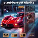 XBJ Mini projecteur d’extérieur portable intelligent et ultra-léger 1080P | Prise en charge du décodage 4K, fonctionne avec batterie externe (sans fil électrique), utilisation sans fil en extérieur sans restriction d’alimentation, 8000 lumens, audio Dolby Digital 8 W, format bouteille d’eau, pour le camping et le jardin image 5