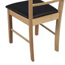 Dining Chairs Hanover Oak/Black 2pcs image 6