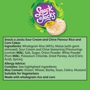 Snack A Jacks Jumbos Sour Cream & Chive Sharing Rice Cakes 117g image 4