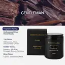 Zooly All-Black Bougie parfumée en pot en céramique senteur Gentleman - 200 g image 1