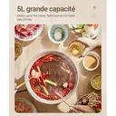 Bear Marmite Électrique Multifonction Bear DHG-P50F1 – 5L Grande Capacité image 2