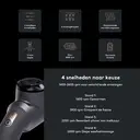 Breo Sport-M0500 verwarmend massagepistool, diepteweefsel-percussiemassageapparaat voor het herstel van spieren, ergonomisch ontwerp, USB-C-opladen image 1