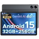 DOOGEE Tab G6 Plus 11-inch Android Tablet with SIM Card Slot， FHD+， 32GB RAM， 256GB Storage， 8000 mAh， Octa-Core T7280， Widevine L1， 5G Wi-Fi， Bluetooth 5.0， GPS， Grey image 0