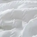 Meeallhome  Comforter Set Soft Warm Tufted Neutral Bedding set 135*200cm/50*75cm*1  White image 6
