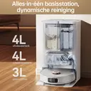 T5 Pro Robotstofzuiger met Veegfunctie, 8150Pa Zuigkracht met Warme Lucht Drogen, Anti-verwarring Zijborstel, Obstakelvermijding, LiDAR-navigatie, Alles-in-één Dockingstation image 7