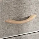 HOMCOM Chest of Drawers Storage  Dresser Cabinet Organizer with 3 Fabric Drawers and 2 Display Shelves for Living Room, Bedro image 7