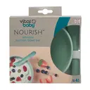 Vital Baby Nourish Silicone Suction Bowl Set 4+ Months Crushed Mint image 4