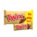 Twix Twin Snack Bars 9 Pack 9 X 40g image 1
